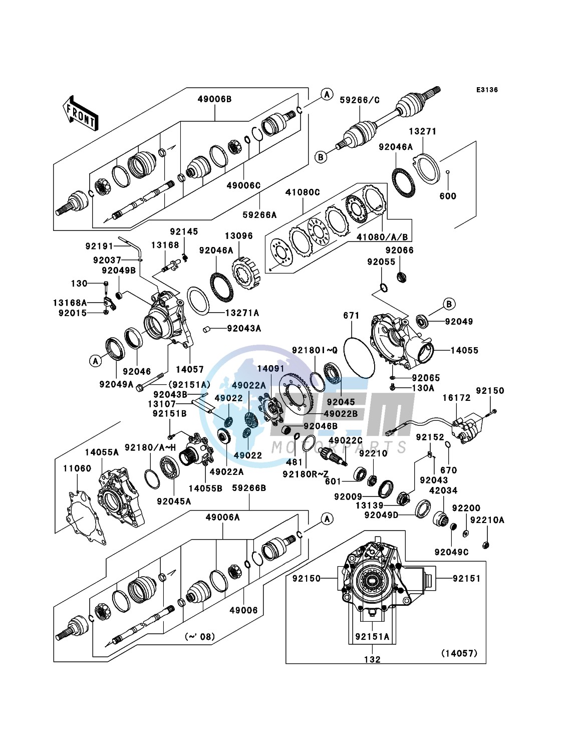 Drive Shaft-Front