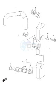 DF 60A drawing Fuel Injector