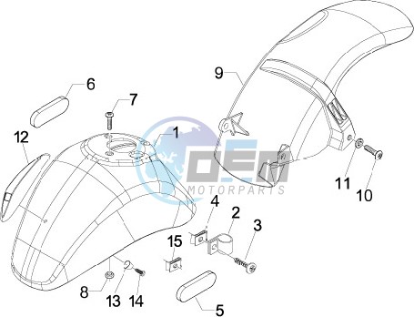 Wheel housing - Mudguard