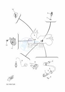 GPD155-A NMAX-155 (BBDP) drawing WINDSHIELD