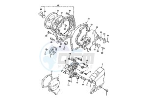 XJR 1300 drawing CRANKCASE COVER