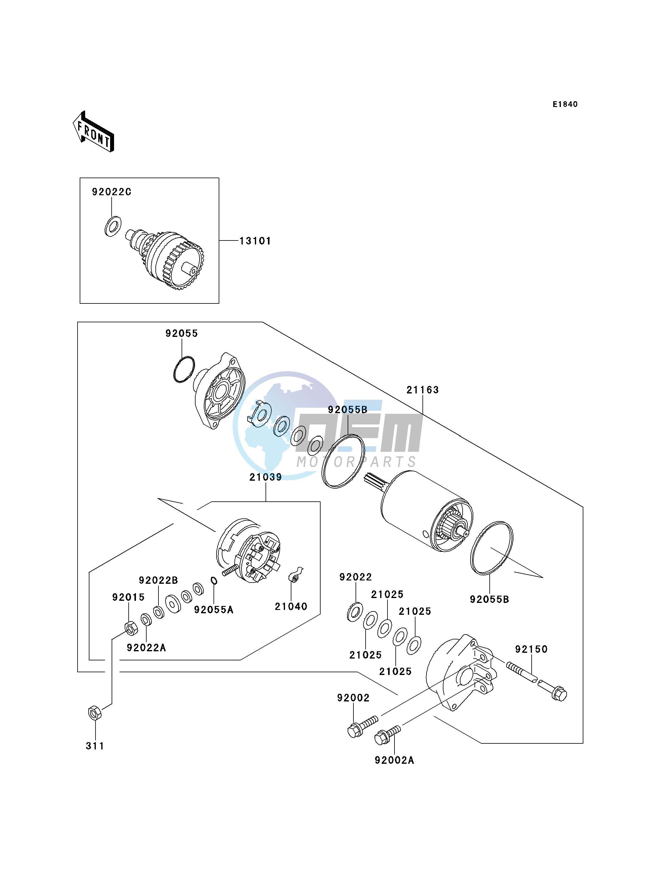 STARTER MOTOR