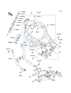 ZX 1200 C [NINJA ZZR 1200] (C1-C4) [NINJA ZZR 1200] drawing FRAME-- C3_C4- -