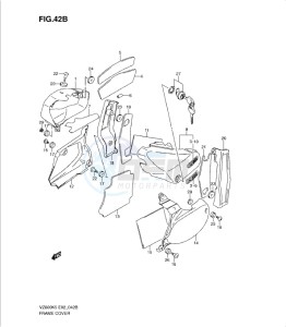 VZ800K9 drawing FRAME COVER (MODEL K9)