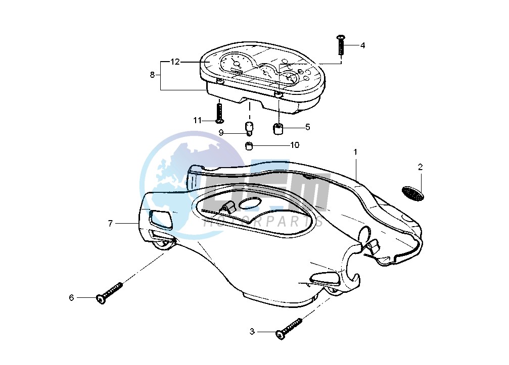 Speedometer - Handlebar covers