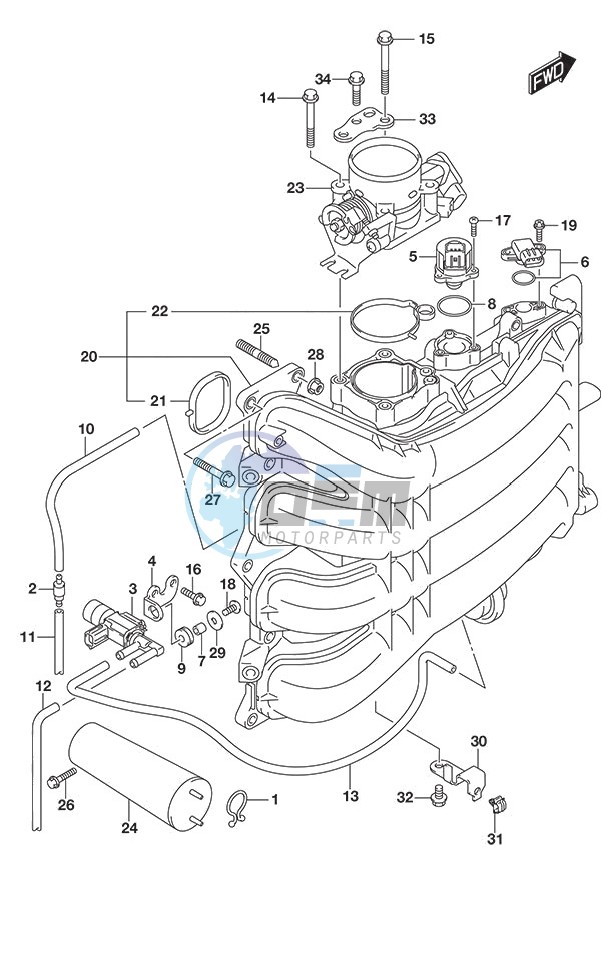 Intake Manifold/Throttle Body