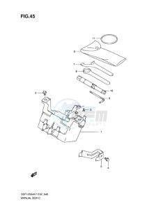 GSF-1250S ABS BANDIT EU drawing MANUAL BOX