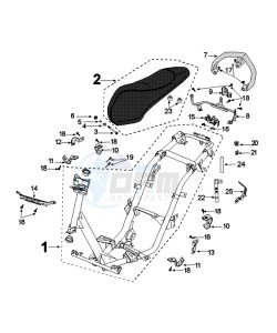 KISBEE 4TA OY drawing FRAME AND SADDLE