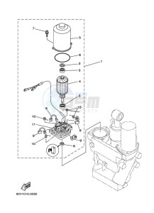 Z300TUR drawing POWER-TILT-ASSEMBLY-2