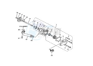 XC VERSITY 300 drawing WATER PUMP