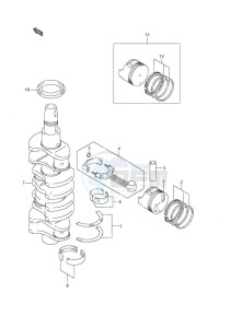 DF 70 drawing Crankshaft