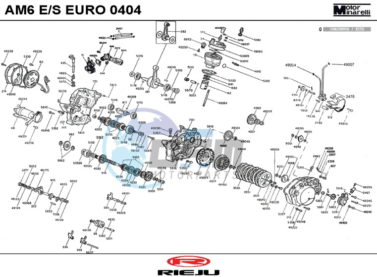 ENGINE  AM6 ES EURO 0404