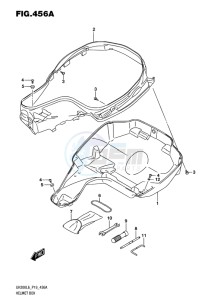 UH200 BURGMAN EU drawing HELMET BOX