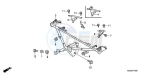 GL18009 France - (F / CMF) drawing COWL STAY