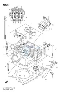 LT-A750X (P17) drawing CYLINDER HEAD