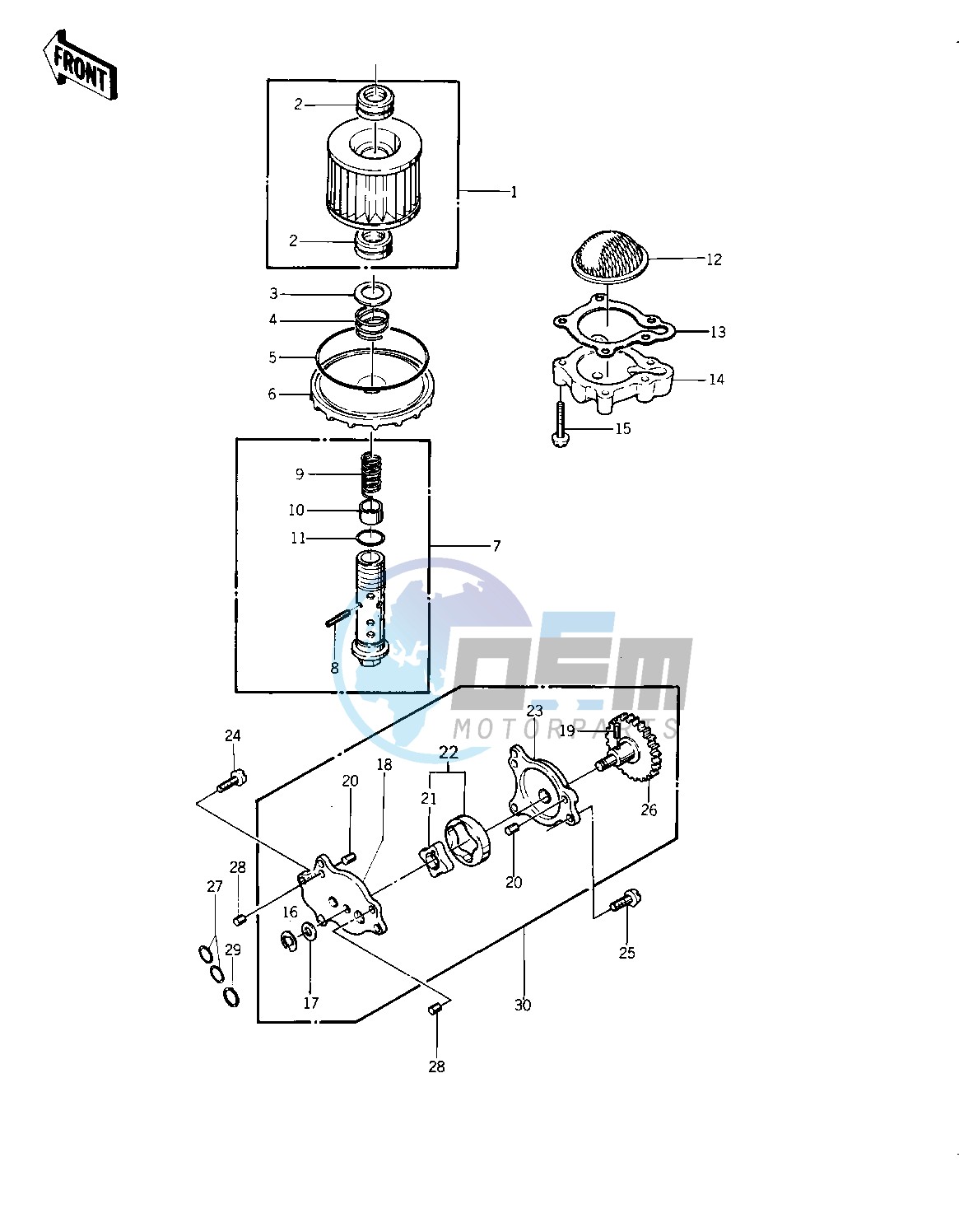 OIL PUMP_OIL FILTER -- 75 S- -