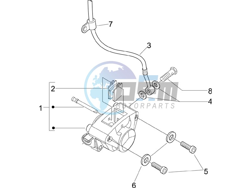 Brakes hose  - Calipers