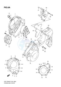 GSF-1250S BANDIT EU drawing CRANKCASE COVER