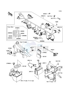 VN900 CLASSIC VN900BEFA GB XX (EU ME A(FRICA) drawing Chassis Electrical Equipment