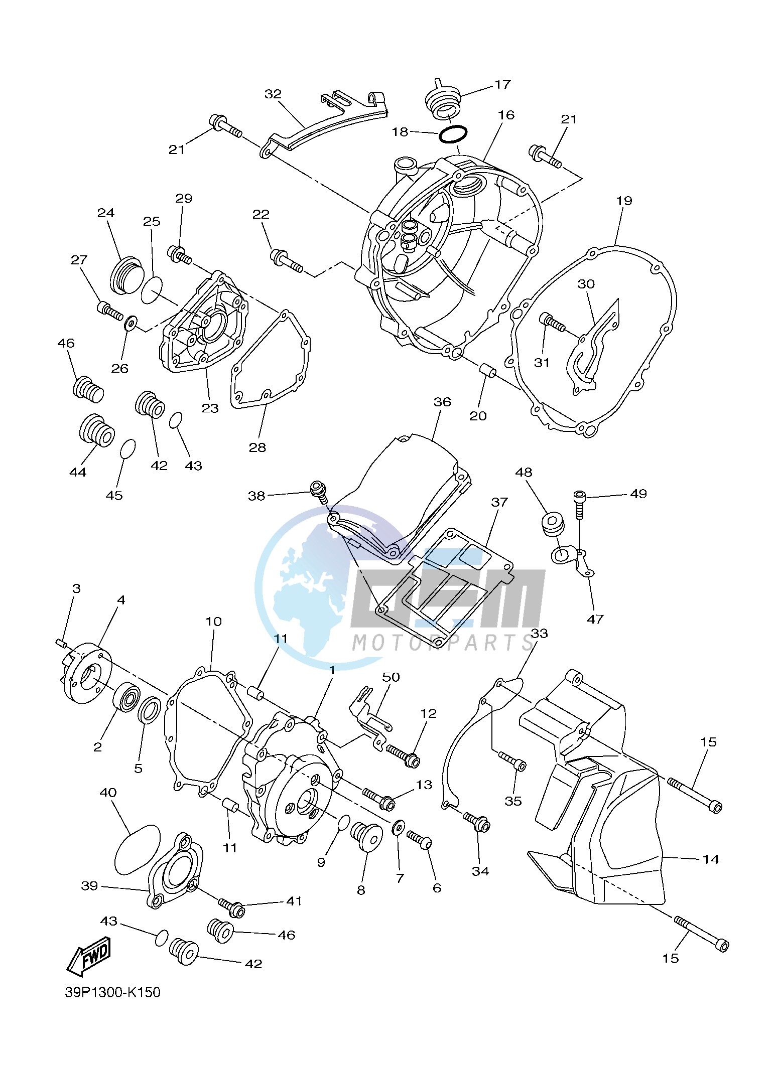 CRANKCASE COVER 1