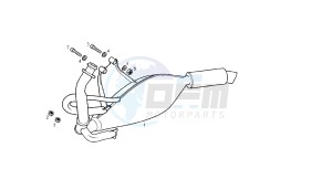 GP1 RACE - 50 CC VTHPR1A1A EU2 drawing EXHAUST