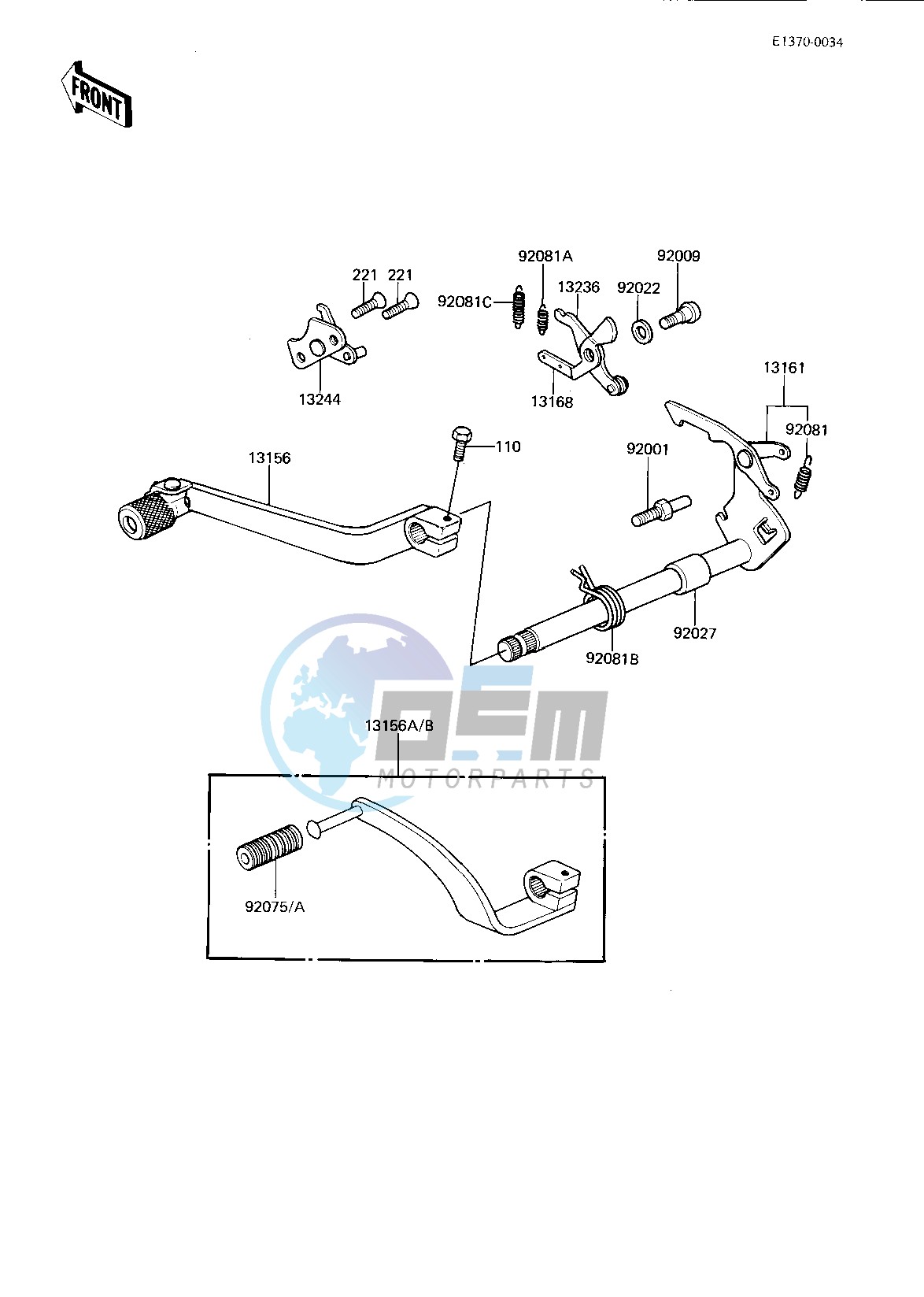 GEAR CHANGE MECHANISM -- 81-82 A2_A3- -