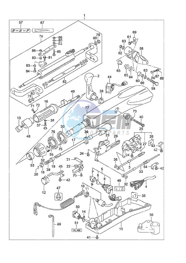 Tiller Handle