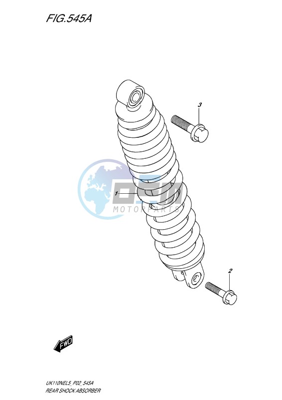 REAR SHOCK ABSORBER