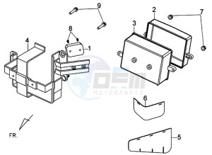 JOYRIDE S 125I (LF12W2-EU) (L7-L9) drawing BATTERY