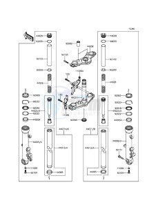 ER-6N_ABS ER650FEF XX (EU ME A(FRICA) drawing Front Fork