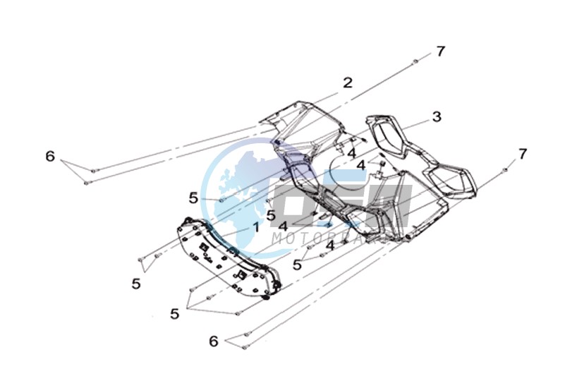 DASHBOARD / METER CABLE  / WIRE HARNESS