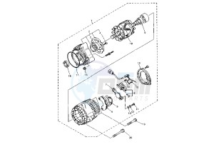 XJ S DIVERSION 900 drawing GENERATOR