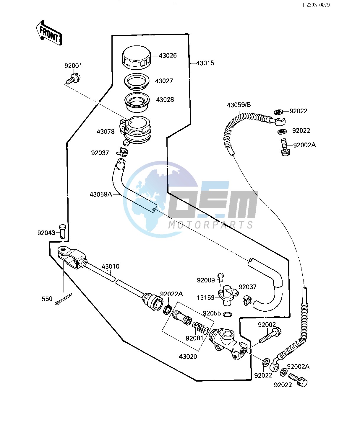 REAR MASTER CYLINDER