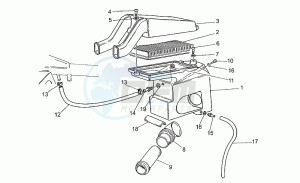 California 1100 EV (V11 EV Usa) EV (V11 EV Usa) drawing Air filter