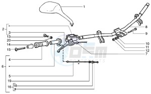 Runner 200 VXR 4t drawing Handlebars component parts