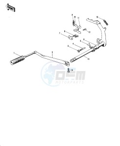 F6 (-A) 125 drawing GEAR CHANGE MECHANISM