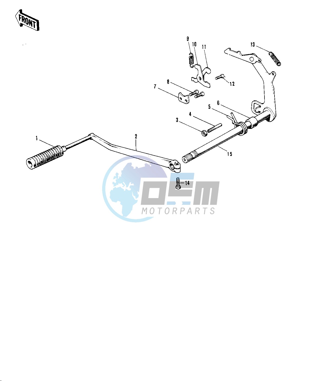 GEAR CHANGE MECHANISM