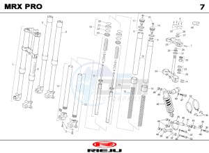 MRX-50-PRO-BLUE drawing SUSPENSION