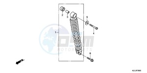 NSC110MPDE NSC110MPDE UK - (E) drawing REAR CUSHION