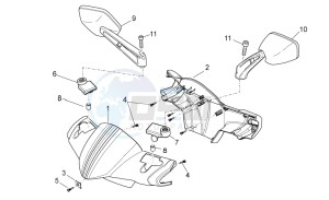 Sport City One 50 4t 4v USA-Canada USA CANADA drawing Front body II