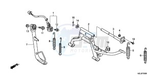 NSC110WHB drawing STAND