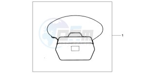 PES125R9 Europe Direct - (ED / STC) drawing INNERBAG TOPBOX