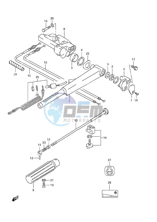 Tiller Handle