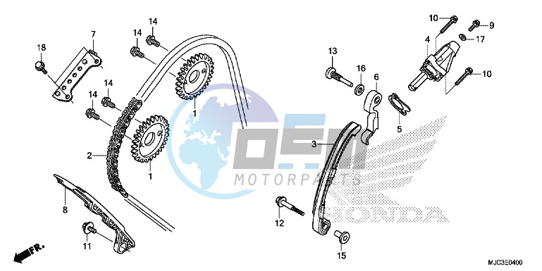 CAM CHAIN/TENSIONER