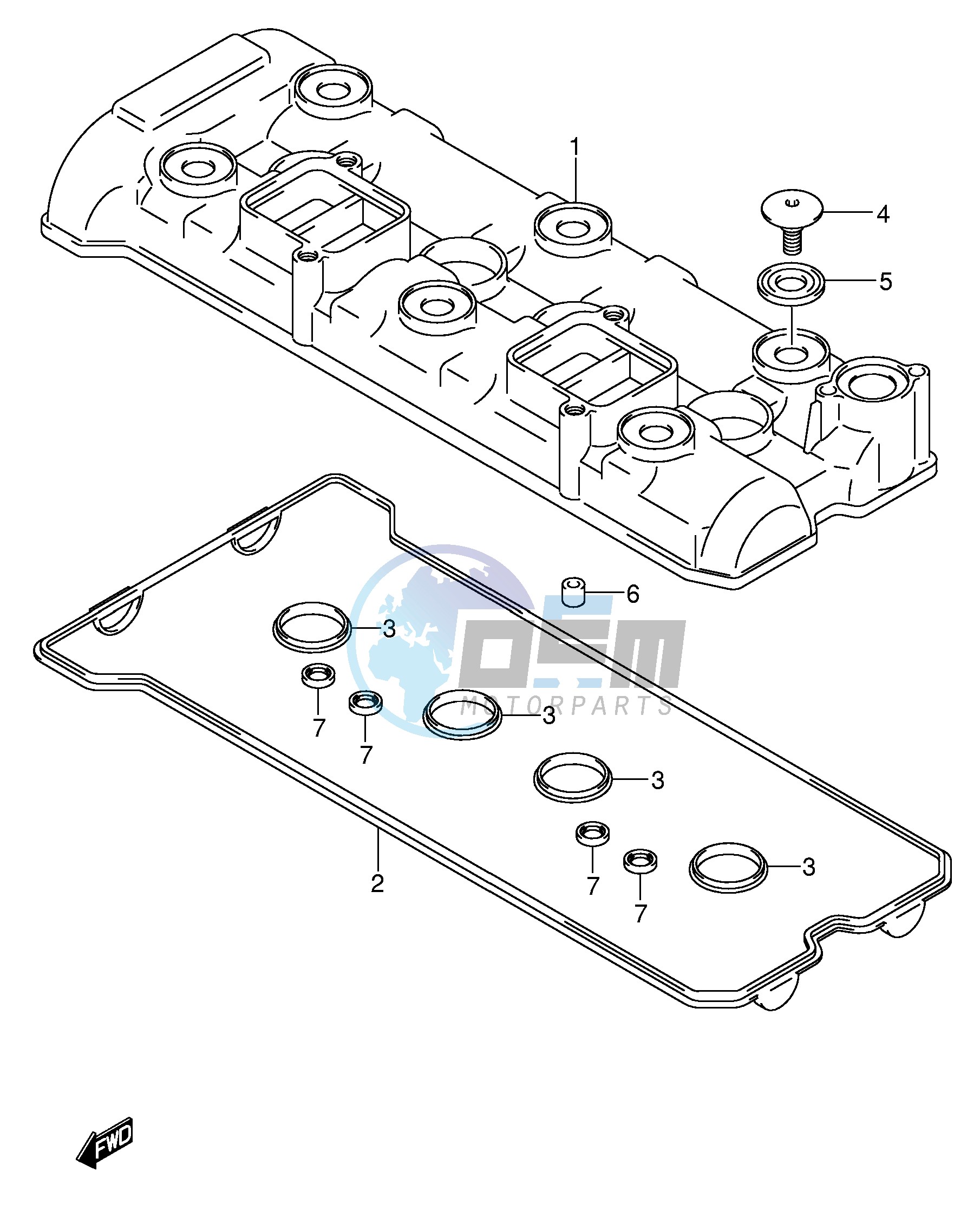 CYLINDER HEAD COVER