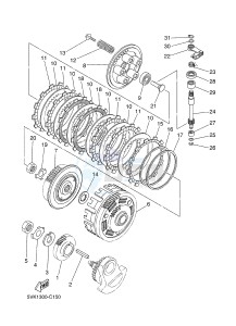 XT660X (10SC 10SC 10SC 10SC) drawing CLUTCH