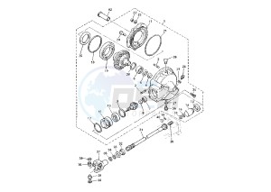 BT BULLDOG 1100 drawing REAR BEVEL GEAR