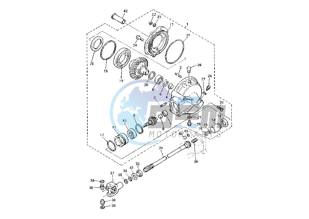 REAR BEVEL GEAR