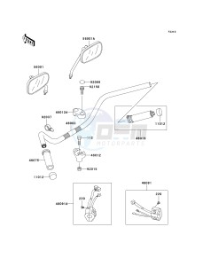 VN 1500 J [VULCAN 1500 DRIFTER] (J1-J2) [VULCAN 1500 DRIFTER] drawing HANDLEBAR