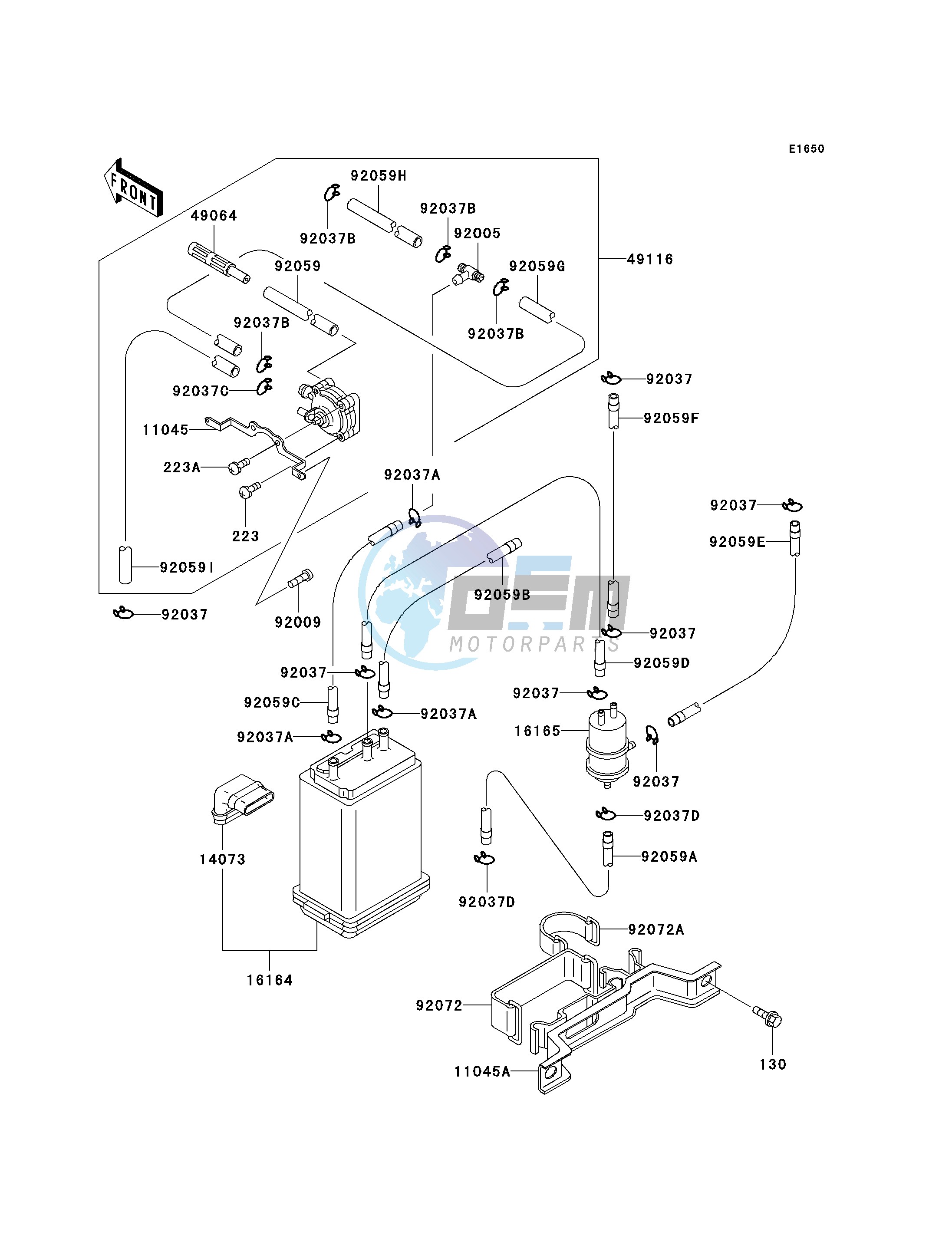 FUEL EVAPORATIVE SYSTEM